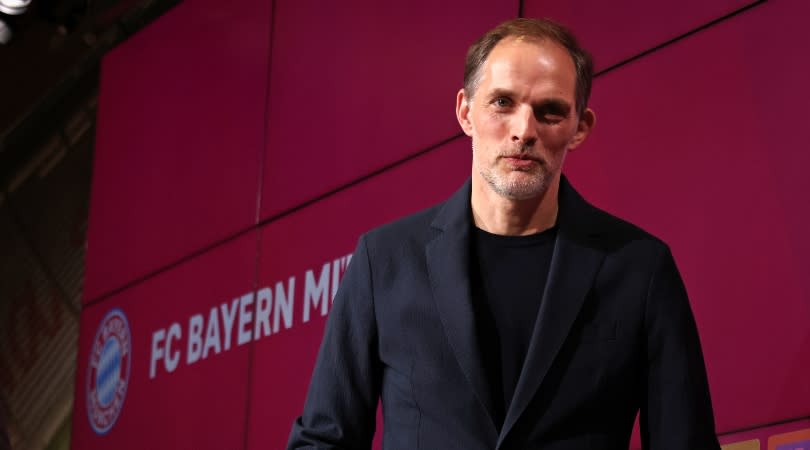  Thomas Tuchel during his unveiling as Bayern Munich coach in March 2023. 