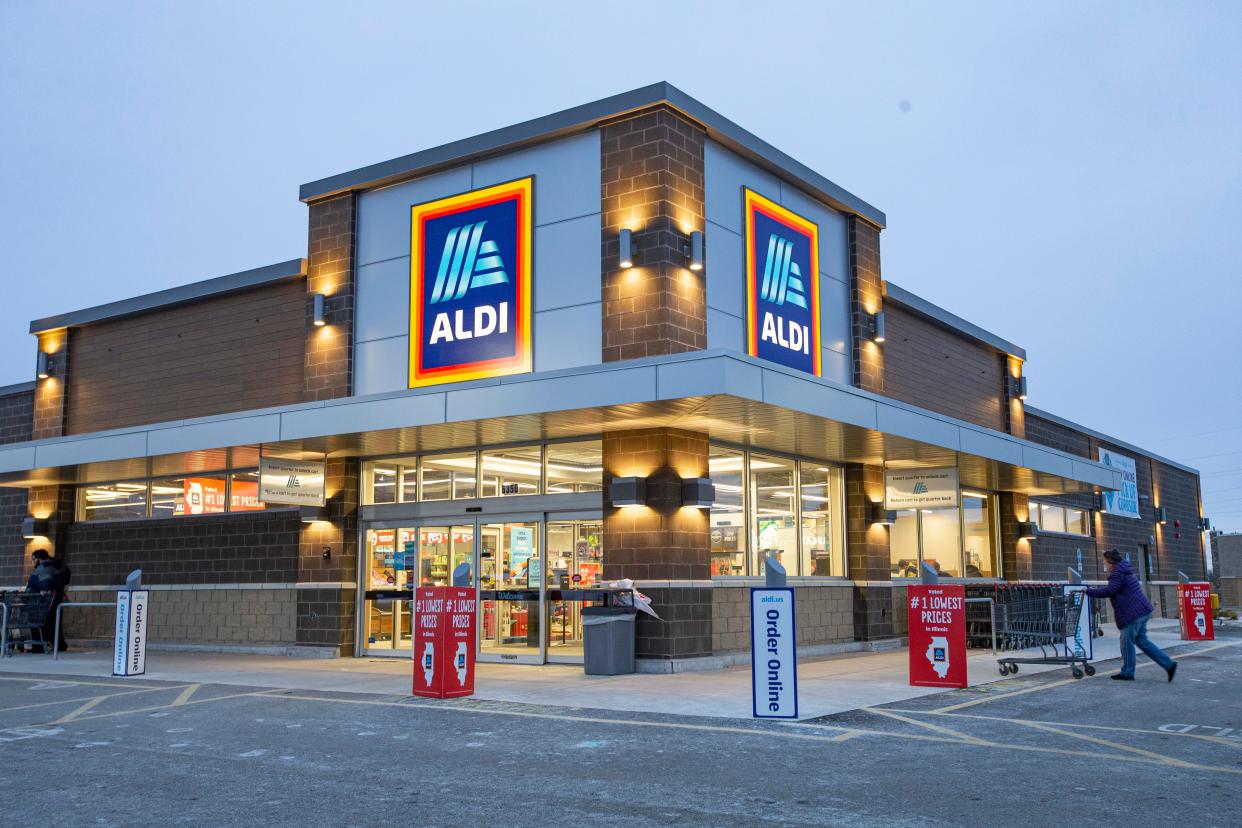 Aldi, 6350 Forest Hills Road, is seen on Wednesday, Dec. 21, 2022, in Rockford.