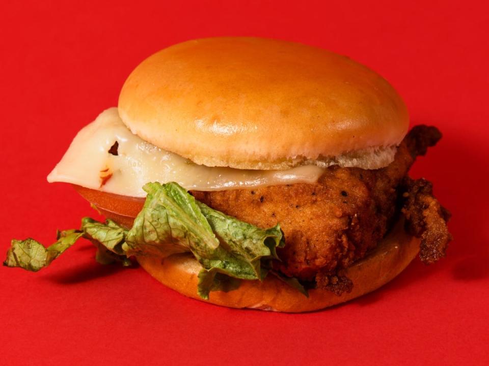 Chick-fil-A Spicy Chicken Deluxe Sandwich