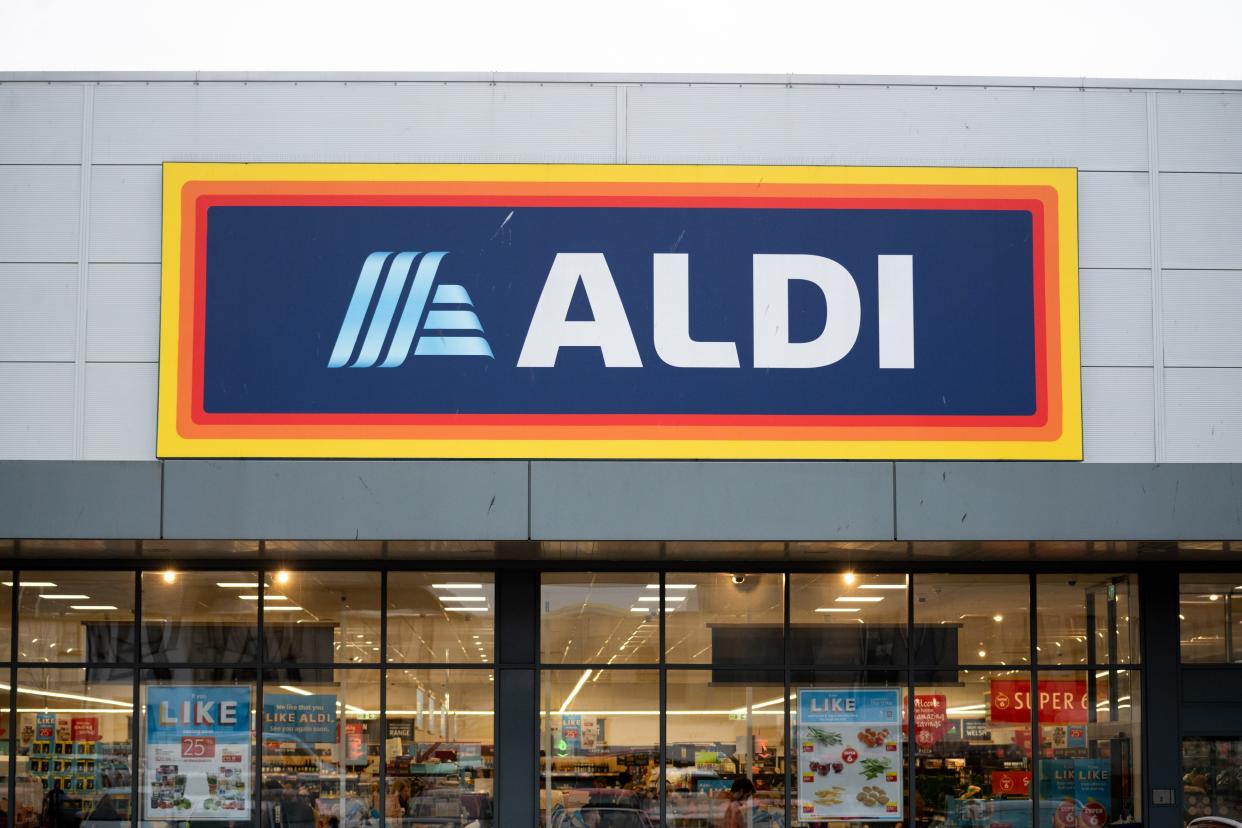 Aldi store shop