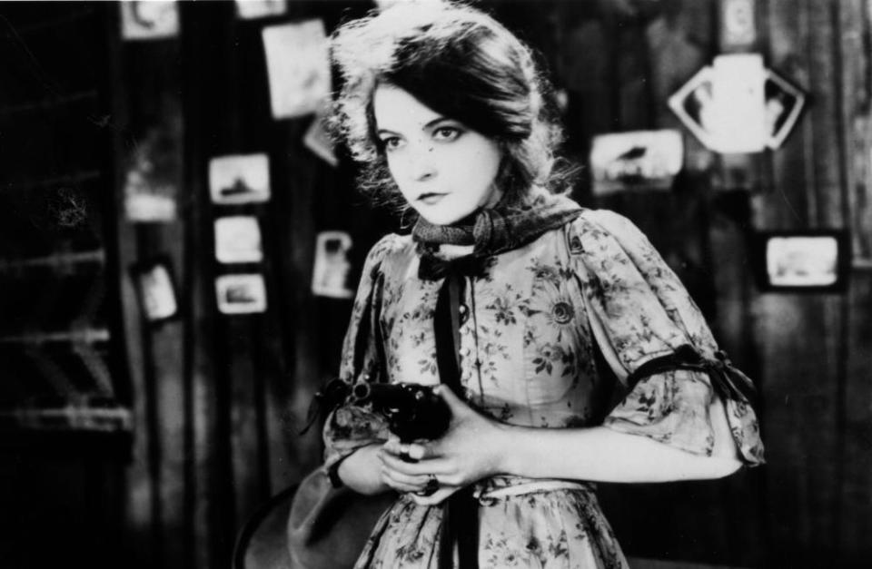 Gish in The Wind (1928).