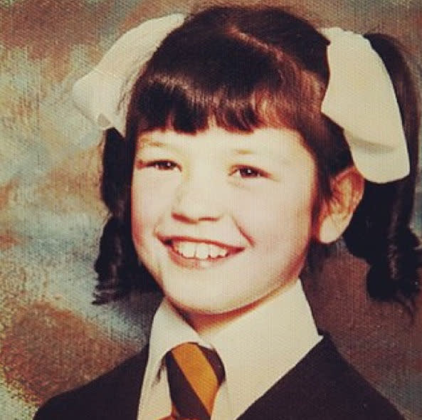 <p>Actress Catherine Zeta-Jones as a school girl in Wales: “Growing up, I knew I wanted to be on stage. My dream came true at nine, when I was cast in the lead role in Annie. #ThrowbackThursday” -<a href="https://www.instagram.com/p/6nIM1mA6mf/" rel="nofollow noopener" target="_blank" data-ylk="slk:@catherinezetajones;elm:context_link;itc:0;sec:content-canvas" class="link ">@catherinezetajones</a> (Instagram)</p>