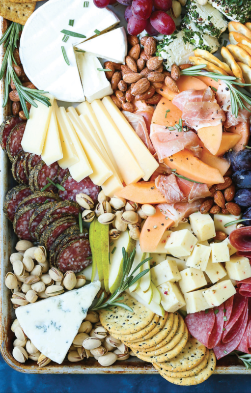 <p>Damn Delicious</p><p>All you need to make an awesome cheese and charcuterie board! It’s simple, easy and so impressive for a crowd!</p><p><strong>Get the recipe: <a href="https://damndelicious.net/2017/11/10/how-to-make-a-meat-and-cheese-board/" rel="nofollow noopener" target="_blank" data-ylk="slk:Meat and Cheese Board;elm:context_link;itc:0;sec:content-canvas" class="link ">Meat and Cheese Board</a></strong></p>