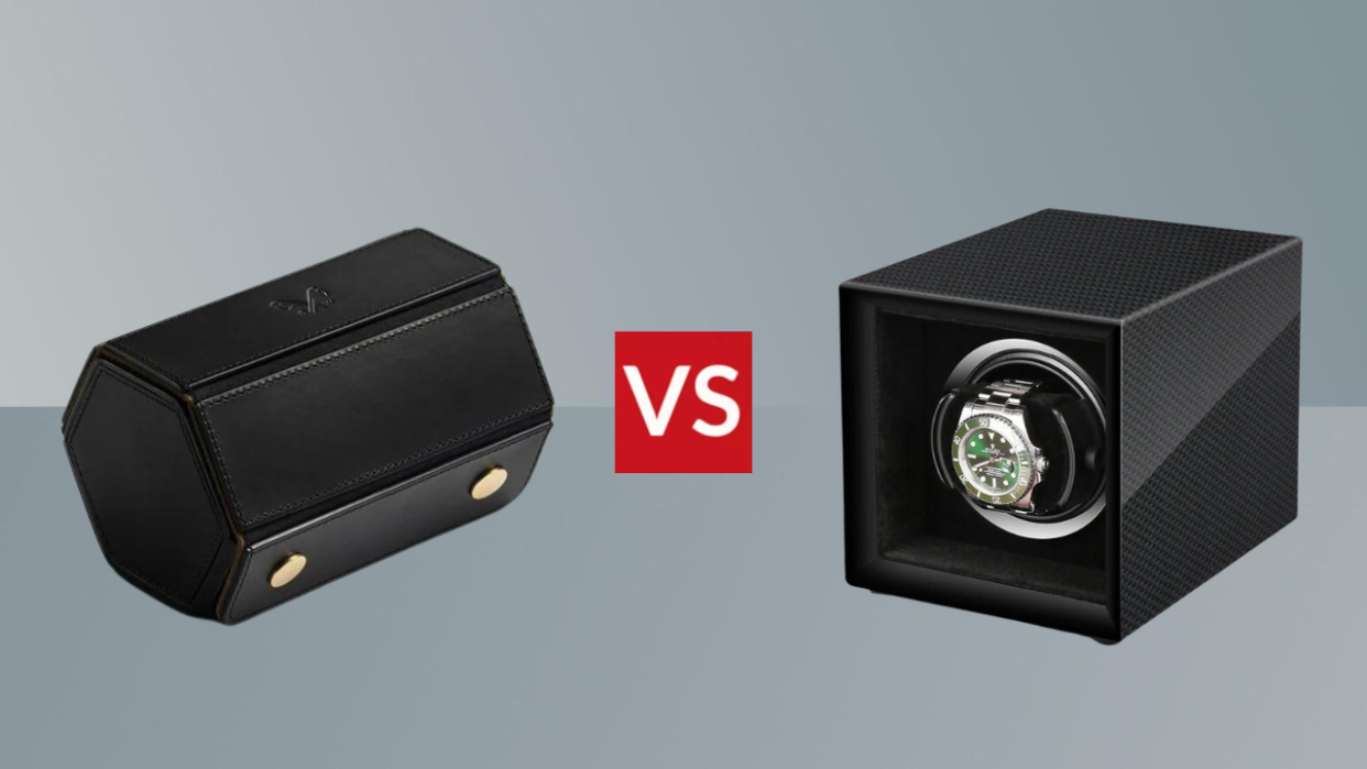  Watch roll vs watch winder. 