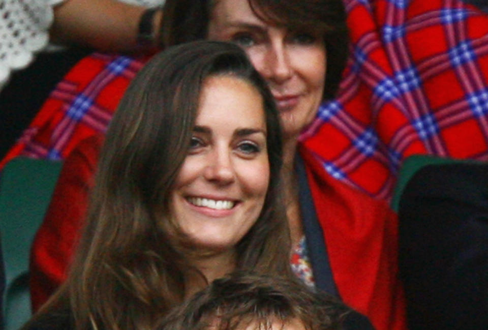 Kate Middleton and Prince William in 2007