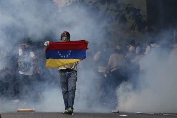 Venezuela bajo máxima tensión por marchas opuestas