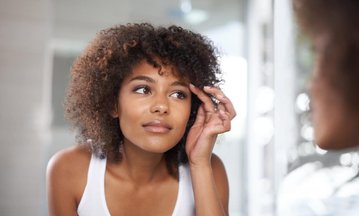 Cases of frontal fibrosing alopecia, which can impact eyebrows, are on the rise. (Getty Images)