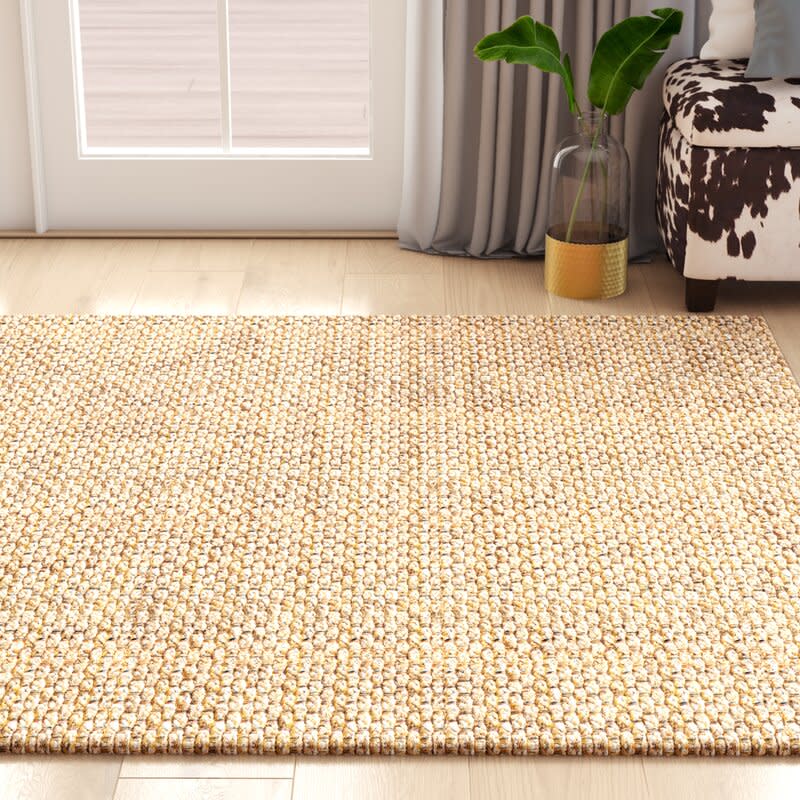 <p><a href="https://go.redirectingat.com?id=74968X1596630&url=https%3A%2F%2Fwww.wayfair.com%2Frugs%2Fpdp%2Fdovecove-jameson-handwoven-flatweave-jutesisal-natural-area-rug-w000694130.html&sref=https%3A%2F%2Fwww.housebeautiful.com%2Fshopping%2Fhome-accessories%2Fg42171243%2Fbest-jute-abaca-rugs%2F" rel="nofollow noopener" target="_blank" data-ylk="slk:Shop Now;elm:context_link;itc:0;sec:content-canvas" class="link ">Shop Now</a></p><p>Jameson Handwoven Jute Rug</p><p>wayfair.com</p><p>$84.99</p>