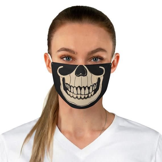 13) Skeleton Face Mask