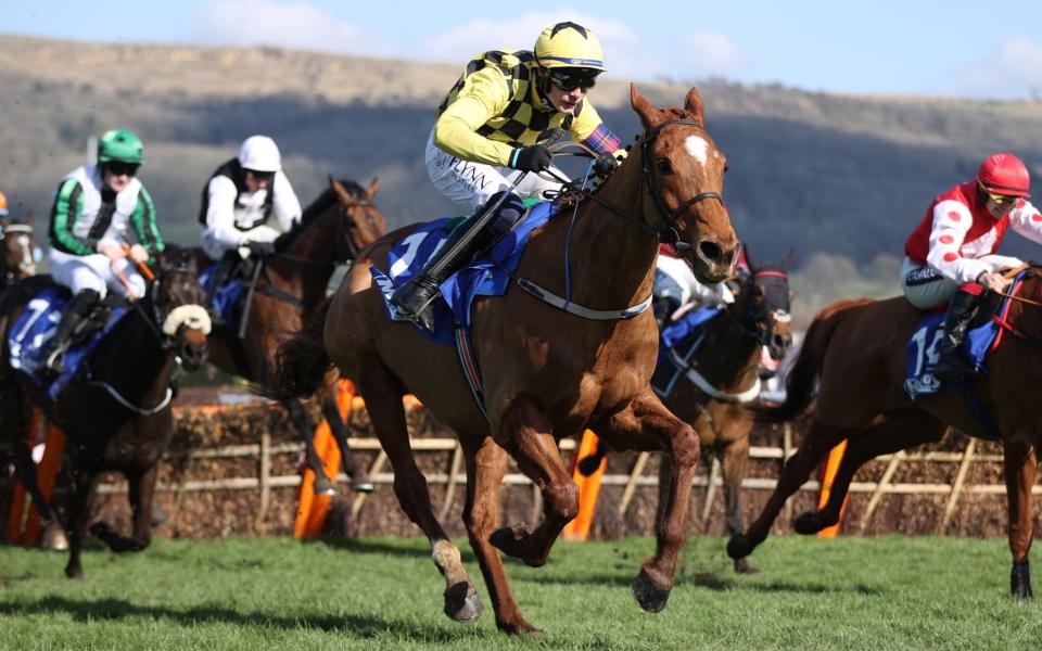 State Man ridden by Paul Townend in action on their way to winning the 14:10 McCoy Contractors County Handicap Hurdle