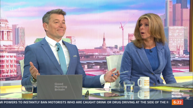 Good Morning Britain's Ben Shephard takes playful dig at Kate ...