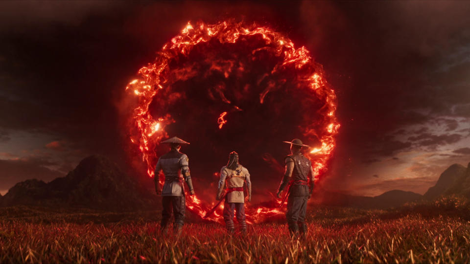 Mortal Kombat 1 screenshot taken from announcement trailer