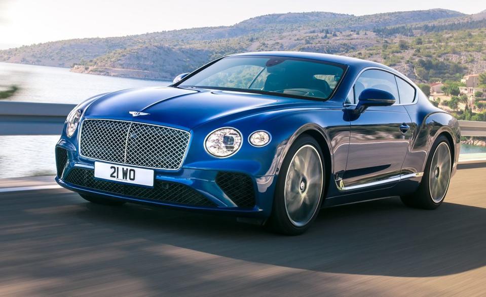 Bentley Continental GT and convertible - 15 mpg (subcompact)