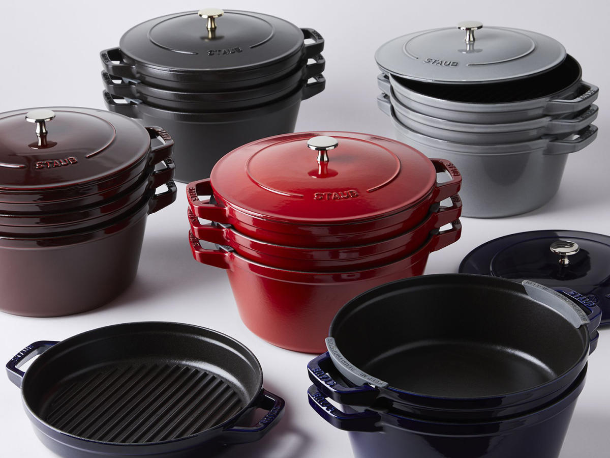 Staub Stackable 4-Piece Set - Grenadine