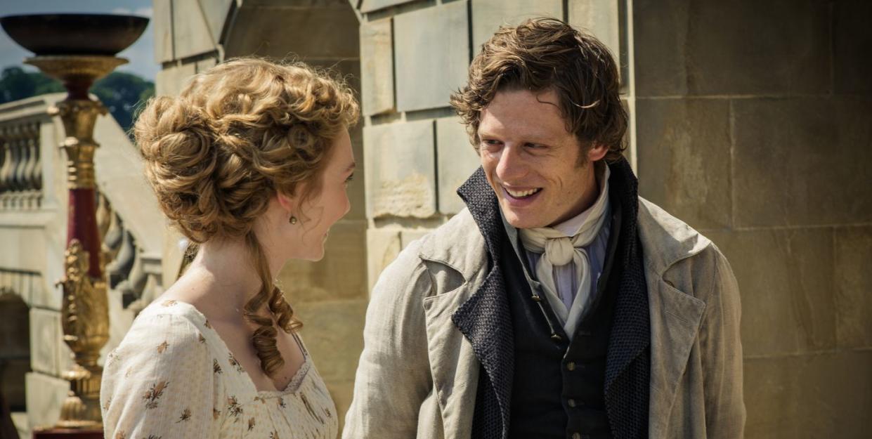 eleanor tomlinson, james norton, death comes to pemberley, season 1