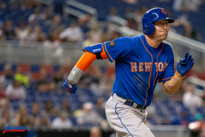 Brandon Nimmo。（資料照。駐美特派王啟恩／邁阿密拍攝）