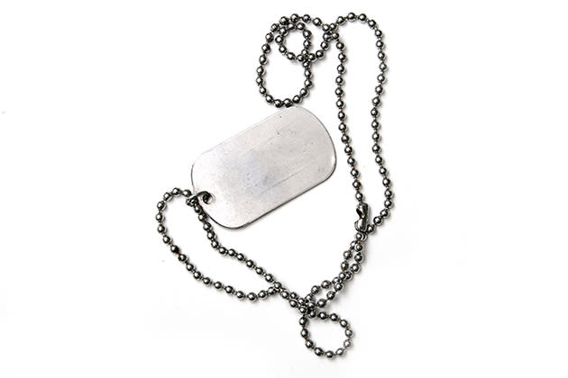 File photo of dog tag (Thinkstock)