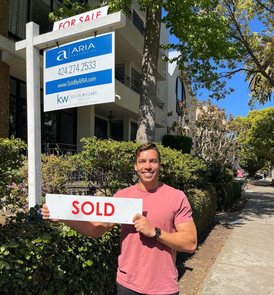 Joseph Baena Celebrates Selling His First Home: &#39;SOLD&#39;