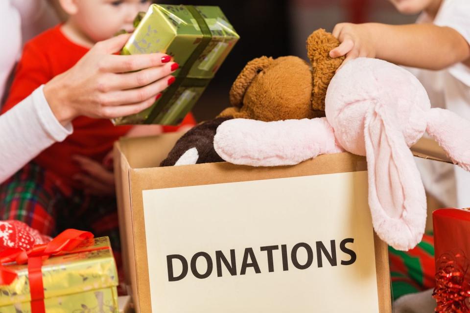 41) Donate to a toy drive