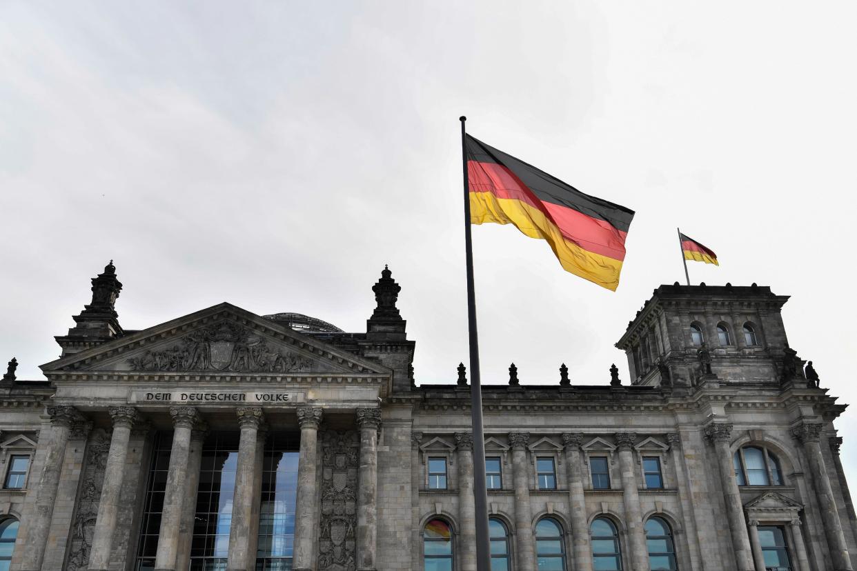 The Reichstag building which houses the Bundestag lower house of parliament in Berlin, Germany. Photo: John Macdougall/AFP/Getty Images