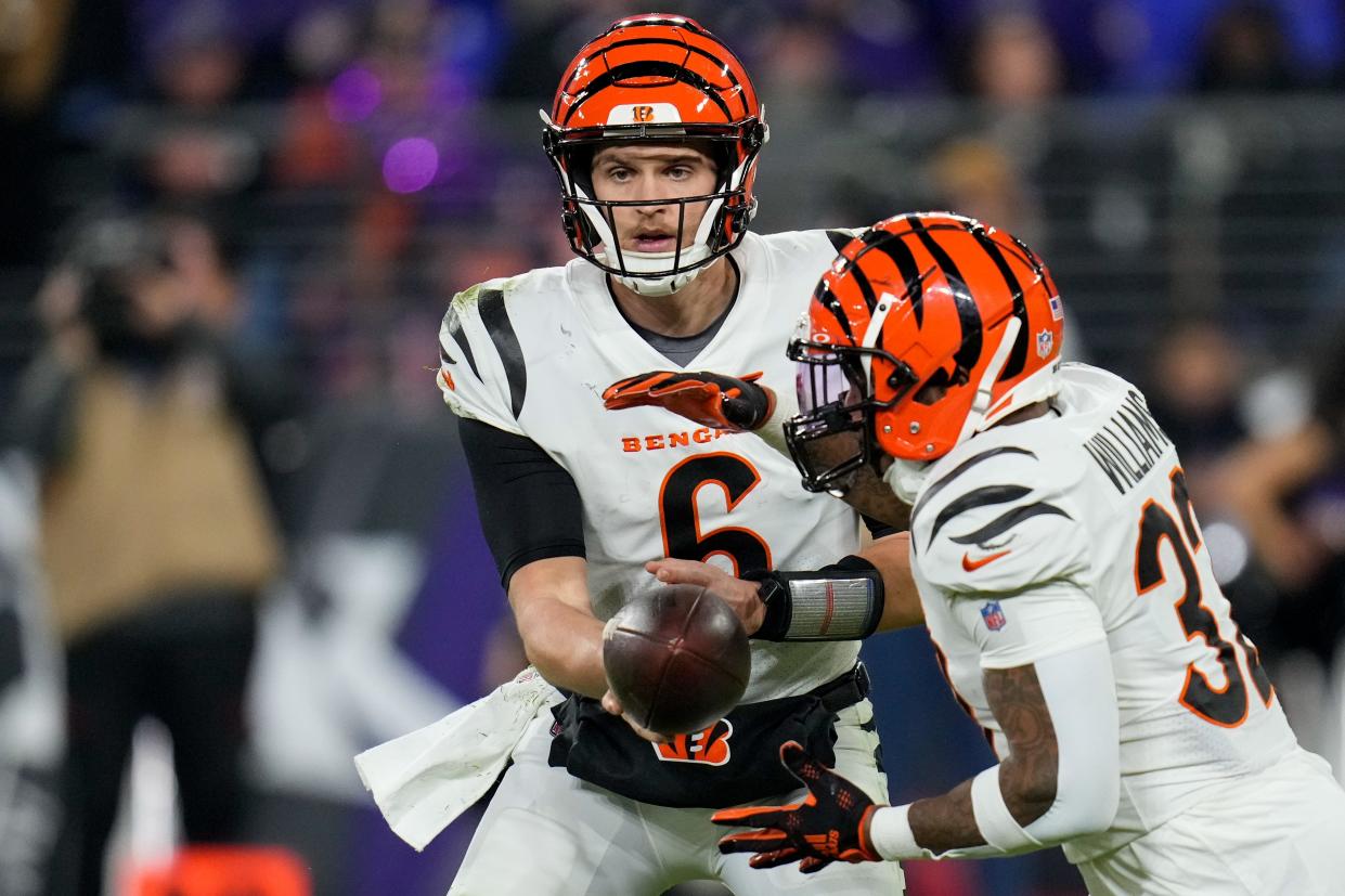 The Bengals are 5-5 with seven regular-season games left, but the team still hopes to make a playoff run with backup quarterback Jake Browning running the show.