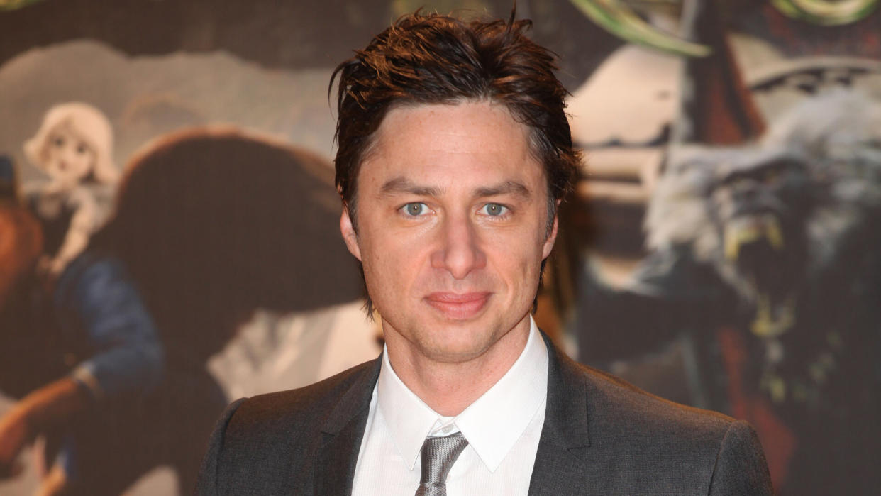 Zach Braff arriving for the UK Premiere of 'Oz, The Great And The Powerful', Empire Leicester Square, London.