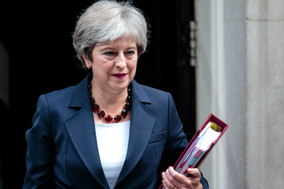 <em>Tory Brexiteers are reportedly plotting to oust Theresa May (Getty)</em>