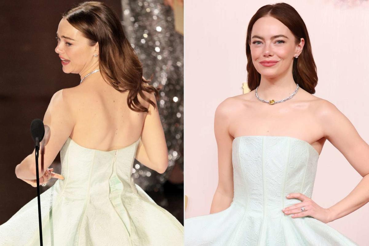 Emma Stone Continues to Joke About Her 2024 Oscars Wardrobe Malfunction