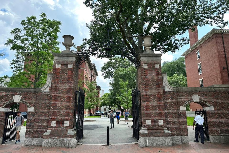 Students at Harvard University had their job offer at a top law firm rescinded after signing letters supporting Palestine (Copyright 2023 The Associated Press. All rights reserved)