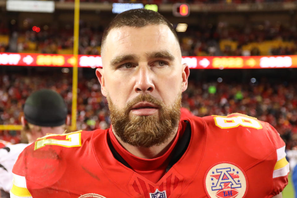 Kansas City Chiefs tight end Travis Kelce (87) 