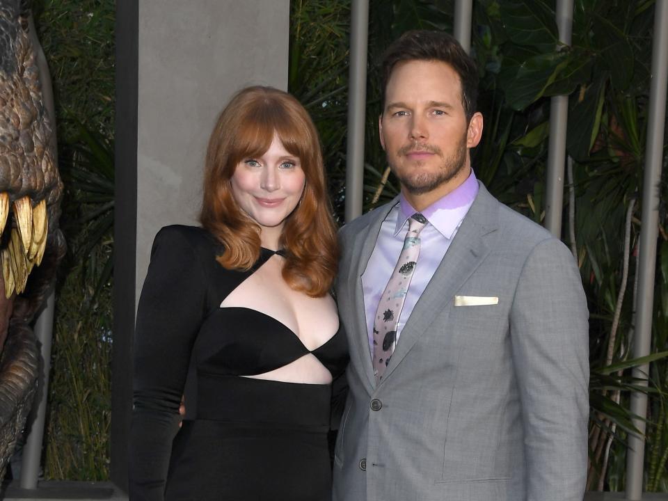 Bryce Dallas Howard and Chris Pratt