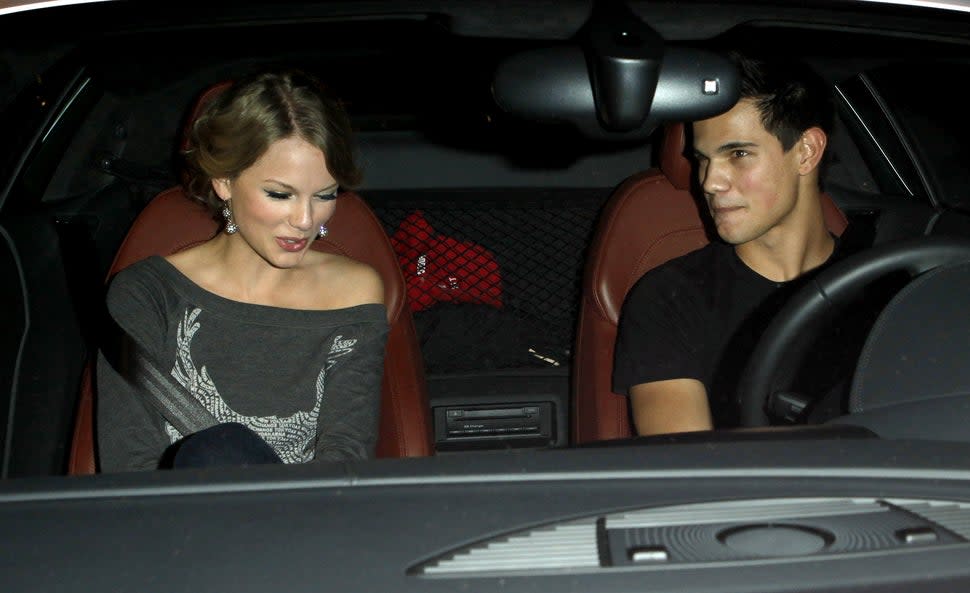 Taylor Swift and Taylor Lautner 