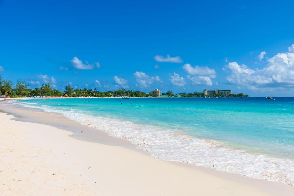 Carlisle Bay in Bridgetown, Barbados