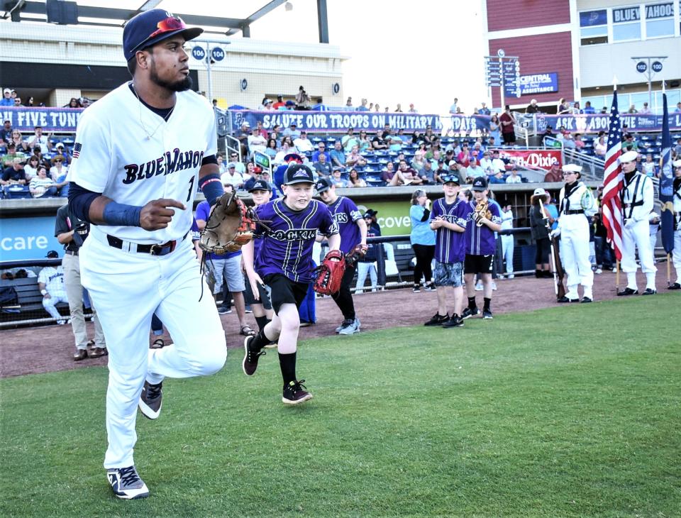 Luis Arraez left a lasting impression on Blue Wahoos fans during the first potion of the 2019 season.