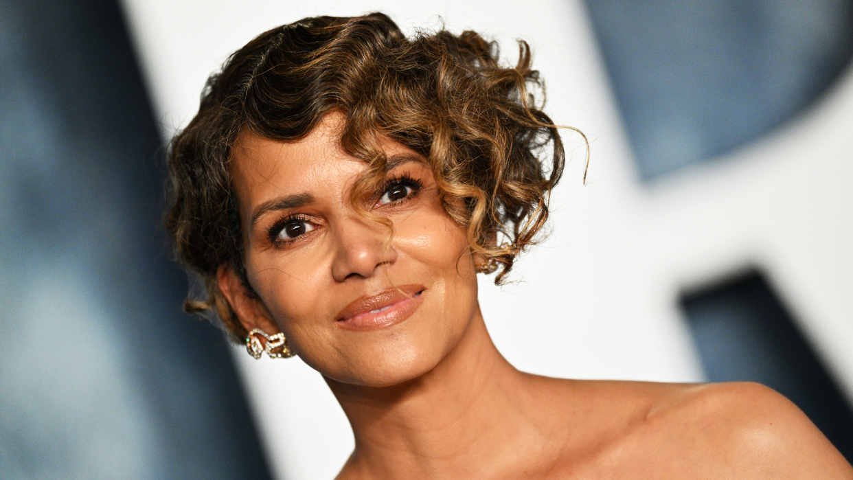 Halle Berry, pictured here on the red carpet, told Women's Health about her menopause journey. (Getty Images)