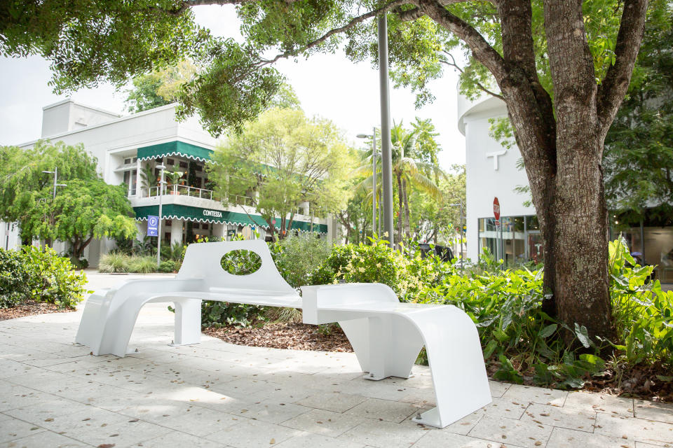 Bench design by Samuel Ross