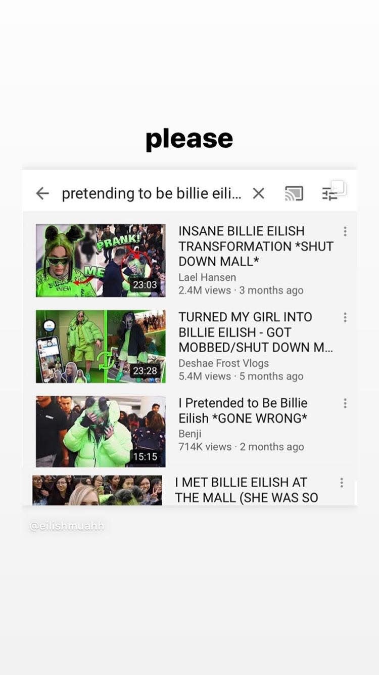 Billie Eilish Please