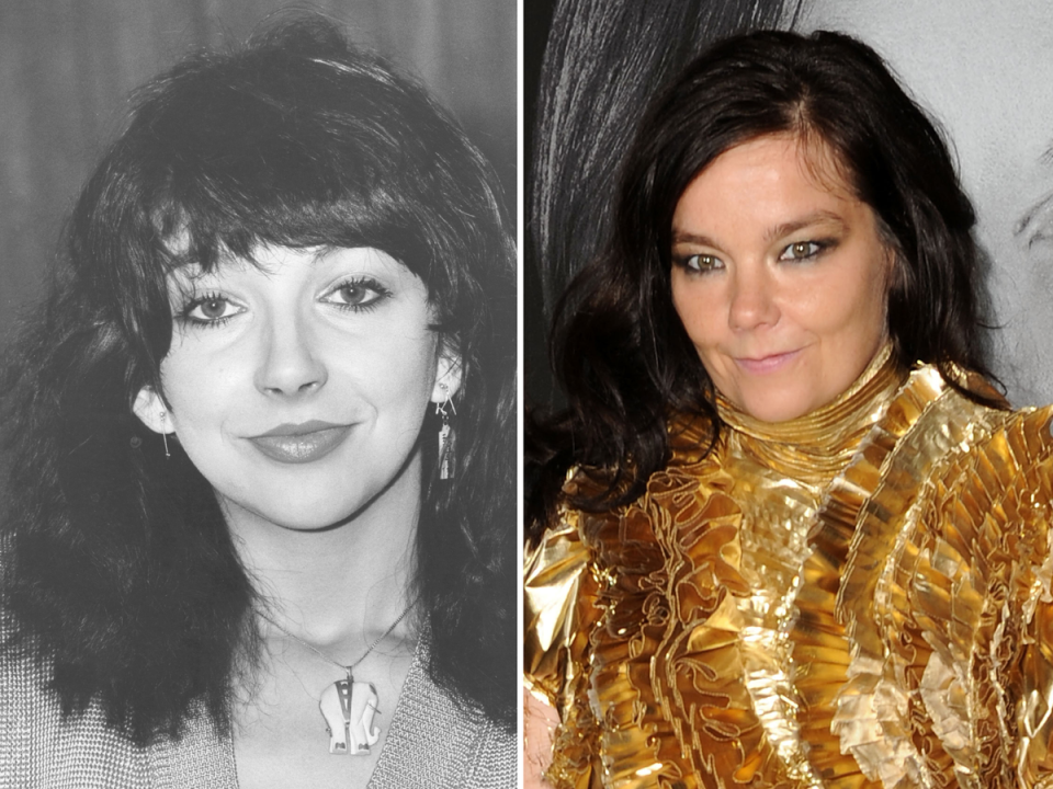 Kate Bush and Björk (Getty Images)