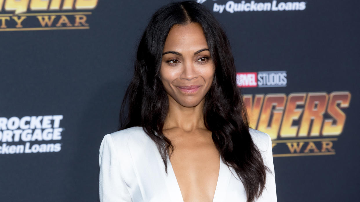 Zoe Saldana’s social media posts inspires time-travel theory