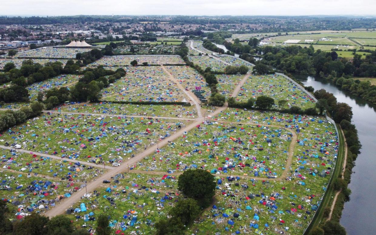 It took days for the waste left behind at Reading to be cleared - Reuters