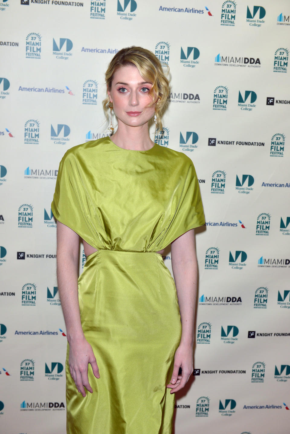 MIAMI, FL - MARCH 06:  Actress Elizabeth Debicki is seen during 37th Annual Miami Film Festival presented by Miami Dade College opening night Film, 'The Burnt Orange Heresy' at Olympia Theater At Gusman Hall on March 6, 2020 in Miami, Florida.  (Photo by Johnny Louis/Getty Images)