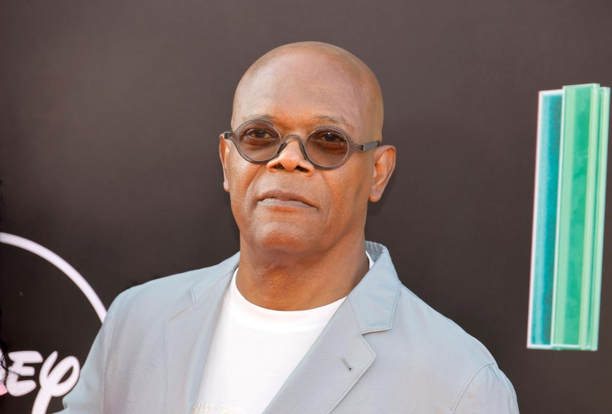 LOS ÁNGELES, CALIFORNIA - 13 DE JUNIO: Samuel L. Jackson asiste al evento de lanzamiento 