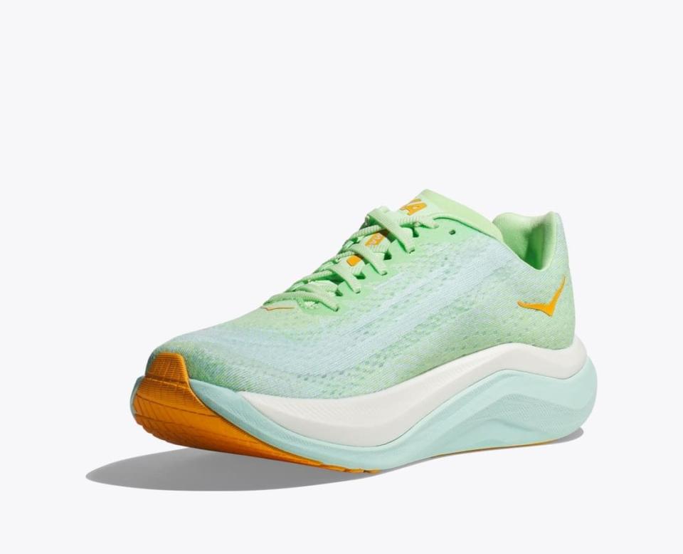 <p><a href="https://go.redirectingat.com?id=74968X1596630&url=https%3A%2F%2Fwww.hoka.com%2Fen%2Fus%2Fwomens-everyday-running-shoes%2Fmach-x%2F196565568519.html&sref=https%3A%2F%2Fwww.prevention.com%2Ffitness%2Fworkout-clothes-gear%2Fg44890336%2Fbest-hoka-shoes-for-walking%2F" rel="nofollow noopener" target="_blank" data-ylk="slk:Shop Now;elm:context_link;itc:0;sec:content-canvas" class="link ">Shop Now</a></p><p>Mach X</p><p>hoka.com</p><p>$180.00</p>