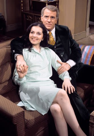 <p>ABC Photo Archives/Disney General Entertainment Content via Getty Images</p> Kitty (Francesca James) and Lincoln (Peter White) on 'All My Children' on May 30, 1975.