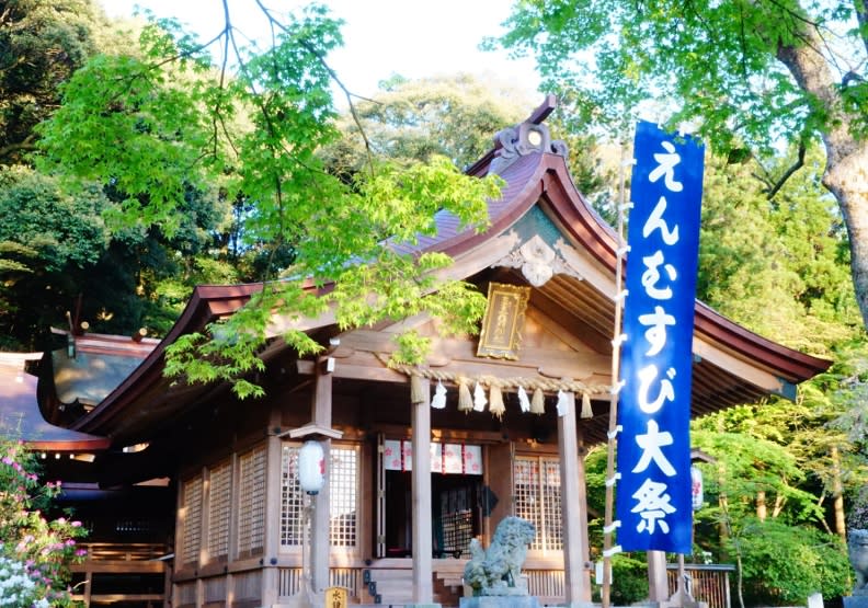 位於太宰府的「寶滿宮竃門神社」。取自竈門神社臉書