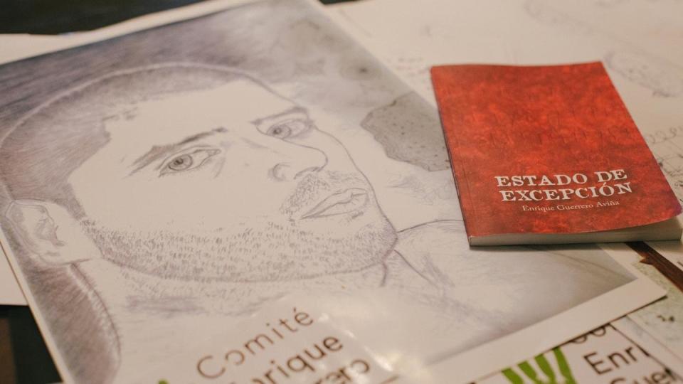 While in prison,&nbsp;Enrique Guerrero wrote a book of his experience and often likes to draw self-portraits.&nbsp;