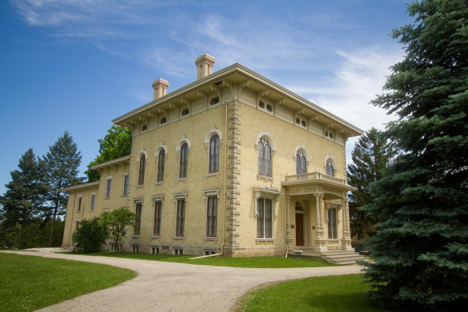 The Lincoln-Tallman House, the home in Janesville where Abraham Lincoln stayed after a campaign speech in 1859, has been a historic house museum since 1951.