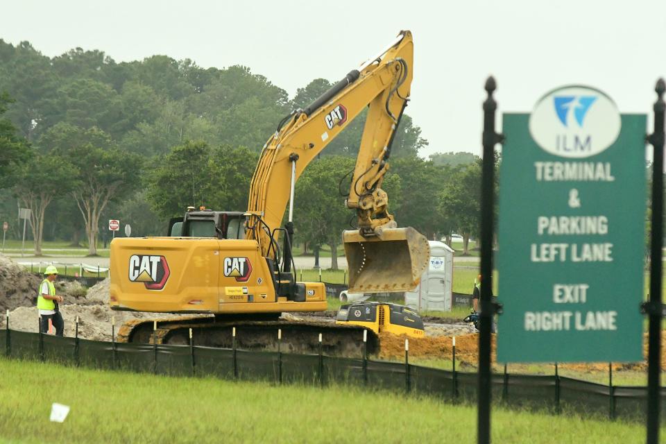 Wilmington International Airport is adding a new 900-space parking area that should be completed in November.