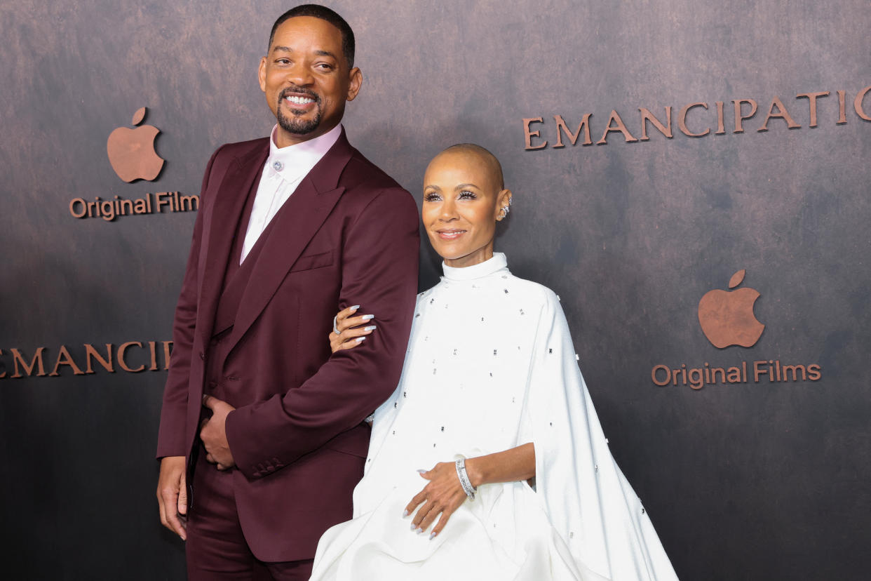 Will Smith and Jada Pinkett Smith attend a premiere for the film 