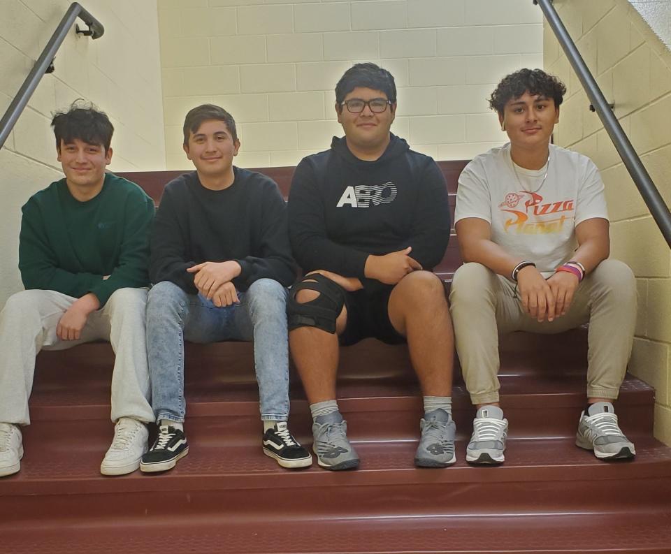 The Tuloso-Midway High School RexGames Esports Madden Team was invited to attend an exclusive event hosted by the 8 to 80 Zones Foundation in Long Beach, California, Feb. 5, 2021. The team is Dallas Rivas, Romeo Hanson, Jose Alonzo, Jr. and Stephen Sims.